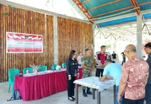 Camat Tombariri Lantik Panitia HUT RI Kecamatan Tombariri