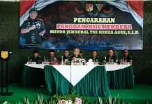 Pangdam  Merdeka Beri Pengarahan kepada Prajurit Kikav 10/MSC