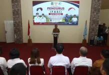 Senduk Hadiri Pelantikan FASI Tomohon, Dorong Kesiapan Menuju Porprov Sulut