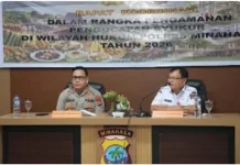 Polres, TNI, dan Pemkab Minahasa Siap Amankan Pengucapan Syukur