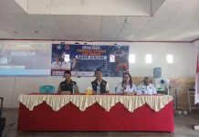 Camat Tombariri Dampingi BPBD Sulut Gelar Sosialisasi KIE Rawan Bencana