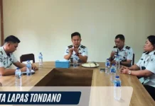 Kabid PAS Sulut Perkuat Kinerja dan Integritas Pejabat Lapas Tondano