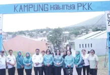 Lomba Program PKK di Kota Bitung