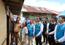 PLN UP3 Kotamobagu Terangi Enam Rumah Warga di HUT Kabupaten Boltim ke- 18