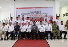 Pengurus PMI Boltim Masa Bhakti 2026–2031 Resmi Dilantik