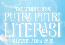 Seleksi Putra Putri Literasi Sulut 2026 Dibuka, Siap Cetak Generasi Berkualitas