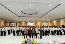Wabup Aditya Pontoh Tutup Latsar CPNS Boltara 2026