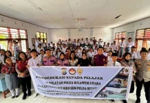 Biro SDM Polda Sulut Edukasi Pelajar Cegah Bullying