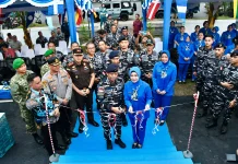 Peresmian Monumen Pahlawan Samudera di Revitalisasi Menjadi Taman AL Bitung