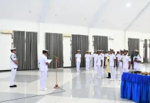 Dankodaeral VIII Pimpin Penyumpahan Penyidik Tindak Pidana Tertentu di Laut