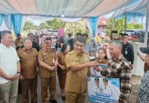 Gubernur Yulius Dorong Swasembada Pangan Sulut lewat Bantuan Alsintan di Kakas
