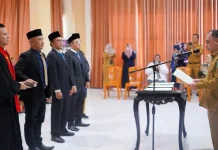 Bupati Yusra Alhabsyi Lantik Direksi Dua BUMD Bolaang Mongondow