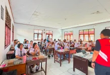Tanamkan Budaya Keselamatan sejak Dini, PLN Edukasi Kepada Siswa SMAN 3 Manado