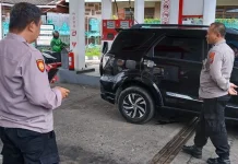 Polsek Wenang Intensifkan Pemantauan SPBU