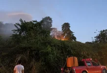 Karhutla di Desa Binuanga Kabupaten Boltara