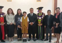 Ketua KPU Manado Ferley Kaparang Resmi Menyandang Gelar Doktor Hukum