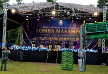 PLN Sukseskan Lomba Masamper "Oikumene Bermazmur" di Sangihe