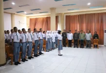 Pemkab Bolmong Mulai Diklat Paskibraka jelang HUT RI ke-81