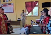 Pelantikan Kaur Perencanaan Pemdes Kauditan II