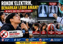Rokok Elektrik, Benarkah Lebih Aman? Ini Faktanya