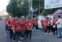 Jalan Sehat Bersama 46 Kolom GMIM Paulus TWM Manado