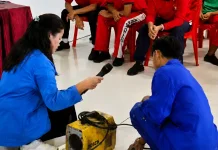 LPKA Tomohon dan UNIMA Gelar Pelatihan Pengelasan bagi Anak Binaan