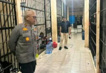 Wakapolres Mitra Pastikan Pengawasan Rutan Tetap Ketat