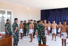 Danlanud Sam Ratulangi Pimpin Sidang Pantukhirda Bintara PK AU Gel. II/A-58