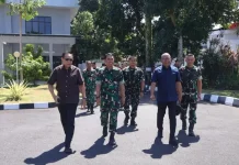 Danlanud Sam Ratulangi Perkuat Sinergi dengan Gubernur Gorontalo