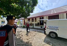 Tim Pantera Polres Kotamobagu Awasi Penyaluran MBG di SMK Kristen Kotamobagu