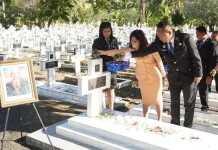 Peringati Hari Pengayoman Ke-81, Hendrik Pagiling Pimpin Ziarah di TMP Kairagi
