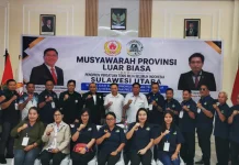 Alfrets Steven Rumawas Resmi Terpilih Ketua PTMSI SULUT Periode 2026–2030