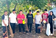 BKSAUA Gelar Kerja Bakti di God Bless Park, Ajak Warga Jaga Kebersihan Kota