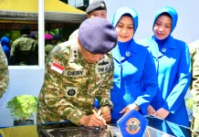 Dankodaeral Resmikan Balai Kesehatan Dinkes Kodaeral VIII