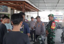 Polsek Lolayan dan Koramil Imbau Warga Tingkatkan Kewaspadaan saat Musim Kemarau