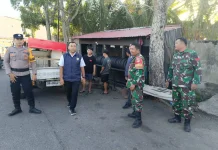 Polsek Kotamobagu dan Koramil Laksanakan Patroli, Ajak Warga Cegah Karhutla