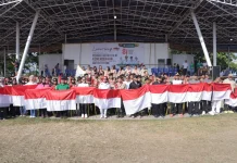 Kapolres Kotamobagu Hadiri Launching Rangkaian Kegiatan Sambut HUT RI ke-81