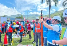 PLN UP3 Tahuna Gelar Apel dan Inspeksi Peralatan jelang HUT RI ke-81