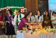 Camat Tombariri Hadiri HUT ke-171 Jemaat Getsemani Senduk