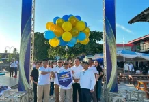 Semarakkan Hari Pengayoman Ke-81, Kemenkum Sulut Gelar Jalan Santai dan Senam Zumba