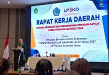 Rakerda LP3KD Sulut Ditutup, Pastor Moderator: Jangan Takut Melangkah Bersama