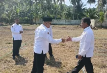 Kakan Kemenag Bolsel Tinjau Persiapan Gema Pramuka Angkatan I