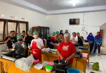 Pemdes Klabat Gelar Lomba Masak Nasgor Semarak Sambut HUT RI ke 81 Tahun