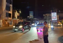 Laksanakan Silaumata, Polsek Tikala Atur Lalin di Kawasan Patung Kuda Paal Dua