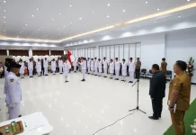 Bupati Minahasa Kukuhkan Paskibraka 2026, Titip Pesan Jaga Kehormatan dan Disipli