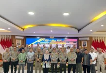 Kapolresta Manado Ikuti Exit Meeting Pemeriksaan BPK RI