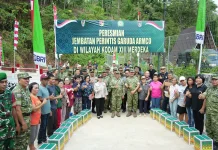 Jembatan Perintis Garuda Armco Lotta Diresmikan