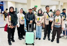 Kakan Kemenag Kotamobagu Dampingi Siswa Madrasah di Jambore Nasional Cibubur