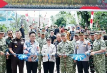 Pangdam XIII/Merdeka Launching 32 Titik Jembatan Garuda dan 6 Titik Air Bersih