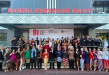 HUT ke-81 RI, Kemenkum Sulut Teguhkan Semangat Indonesia Berdaulat, Adil dan Makmur
